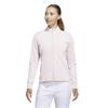 adidas Ladies Performance Textured Full Zip Jacket Blush Pink