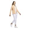 adidas Ladies Performance Textured Full Zip Jacket Dusky Orange