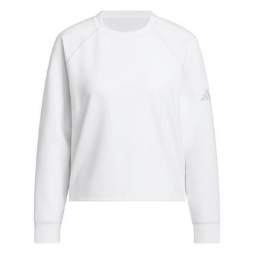 adidas Ladies Beyond The Course Side-Snap Twistweave White