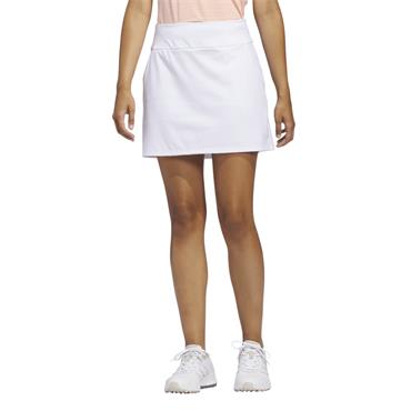 adidas Ladies Ultimate365 Solid Knit Skirt White
