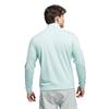 adidas Gents Core Lightweight ½ Zip Top Semi Flash Aqua