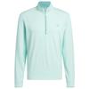 adidas Gents Core Lightweight ½ Zip Top Semi Flash Aqua