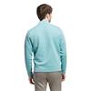 adidas Gents Ultimate365 Dwr Textured ¼ Zip Sweatshirt Mint Tone