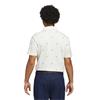 adidas Golf Originals Gents Printed Trefoil Polo Shirt Chalk White