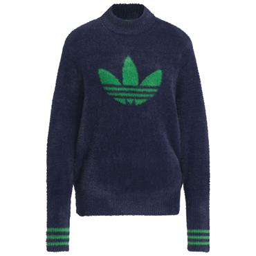 adidas Golf Originals Ladies Trefoil Sweater Night Indigo 