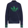 adidas Golf Originals Ladies Trefoil Sweater Night Indigo 