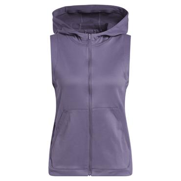 adidas Ladies Ultimate365 Cold.Rdy Full-Zip Vest Preloved Violet