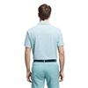 adidas Gents Ultimate365 Mini Bunker Polo Shirt Pure Teal