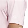 adidas Gents Ultimate365 Mini Bunker Polo Shirt Clear Pink