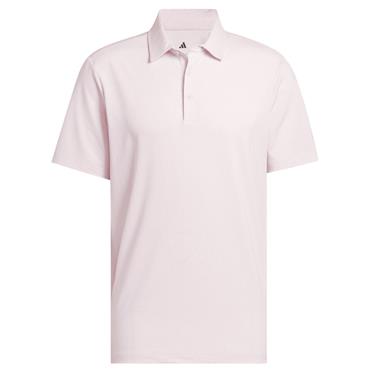 adidas Gents Ultimate365 Mini Bunker Polo Shirt Clear Pink