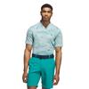 adidas Gents Ultimate365 Sport Collar Polo Shirt Pure Teal