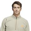 adidas Gents Ultimate365 Durable Water Repellent Wind ¼ Zip Sweatshirt Wonder Cargo - Lucid Orange