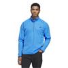 adidas Gents Ultimate 365 Durable Water Repellent Wind 1/4 Sweatshirt Lucid Ray Blue - Dusky Petrol