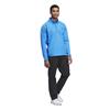 adidas Gents Ultimate 365 Durable Water Repellent Wind 1/4 Sweatshirt Lucid Ray Blue - Dusky Petrol