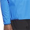 adidas Gents Ultimate 365 Durable Water Repellent Wind 1/4 Sweatshirt Lucid Ray Blue - Dusky Petrol
