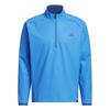 adidas Gents Ultimate 365 Durable Water Repellent Wind 1/4 Sweatshirt Lucid Ray Blue - Dusky Petrol