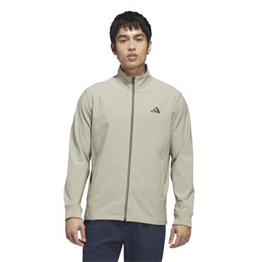 adidas Gents Ultimate365 Textured Woven Full Zip Jacket Wonder Cargo