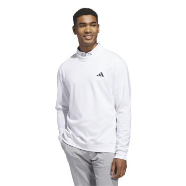 adidas Gents Ultimate365 Crewneck Sweatshirt White
