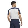 adidas Gents Beyond Vent TwistKnit Polo Shirt Orbit Grey - Collegiate Navy
