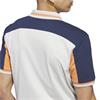 adidas Gents Beyond Vent TwistKnit Polo Shirt Orbit Grey - Collegiate Navy