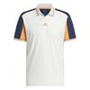adidas Gents Beyond Vent TwistKnit Polo Shirt Orbit Grey - Collegiate Navy