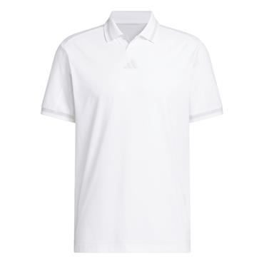 adidas Gents Beyond Vent Twistknit Polo Shirt White