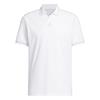 adidas Gents Beyond Vent Twistknit Polo Shirt White