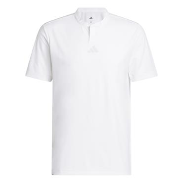 adidas Gents Beyond Golf Club Twistknit Range Polo Shirt White