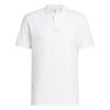 adidas Gents Beyond Golf Club Twistknit Range Polo Shirt White