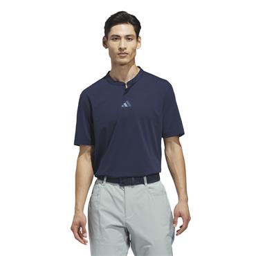 adidas Gents Beyond Golf Club Twistknit Range Polo Shirt Collegiate Navy