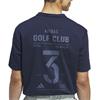 adidas Gents Beyond Golf Club Twistknit Range Polo Shirt Collegiate Navy