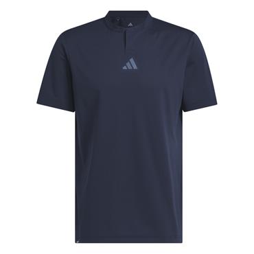 adidas Gents Beyond Golf Club Twistknit Range Polo Shirt Collegiate Navy