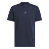 adidas Gents Beyond Golf Club Twistknit Range Polo Shirt Collegiate Navy