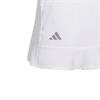 adidas Girls Frill Skort White