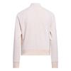 adidas Girls Textured 1/4 Zip Top Pink
