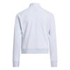 adidas Girls Textured 1/4 Zip Top Crystal Sky