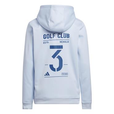 adidas Unisex Junior Climawarm Graphic Hoodie Sweatshirt Crystal Sky