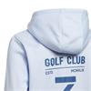 adidas Unisex Junior Climawarm Graphic Hoodie Sweatshirt Crystal Sky
