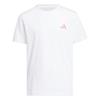 adidas Unisex Junior Graphic T Shirt White