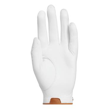 adidas Originals Golf Leather Glove White - Ice Tangerine