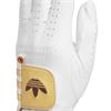 adidas Originals Golf Leather Glove White - Ice Tangerine