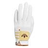 adidas Originals Golf Leather Glove White - Ice Tangerine