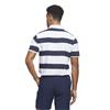 adidas Gents Ultimate365+ Jumbo Stripe CLIMACOOL Polo Shirt White - Collegiate Navy
