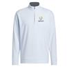 adidas Gents Ultimate365 Classic ¼ Zip Ryder Cup 2027 Sweatshirt Crystal Sky