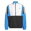 adidas Gents Beyond Twistweave Full-Zip Windbreaker Black - White