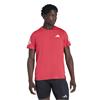 adidas Gents Iconic Climacool T-Shirt Pure Ruby