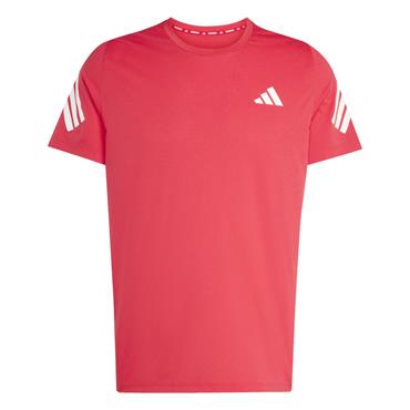 adidas Gents Iconic Climacool T-Shirt Pure Ruby