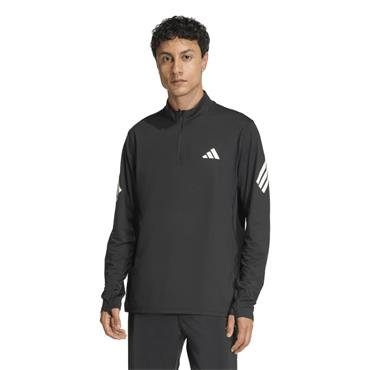 adidas Gents Iconic 1/4 Zip Black