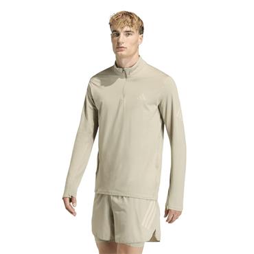 adidas Gents Iconic 1/2 Zip Sweatshirt Wonder Cargo