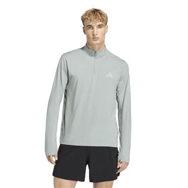 adidas Gents Iconic 1/2 Zip Sweatshirt Wonder Sage
